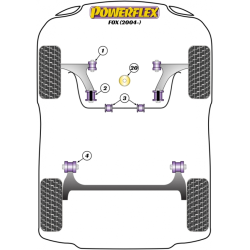 POWERFLEX POUR VOLKSWAGEN UP! (2011 -)