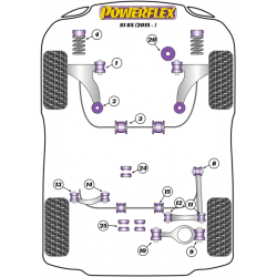 POWERFLEX FOR VOLKSWAGEN POLO MODELS , POLO MK5 6R/6C (2009