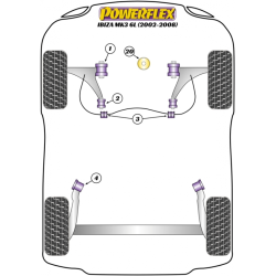 POWERFLEX POUR VOLKSWAGEN POLO MODELS , POLO MK5 6R/6C (2009