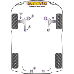 POWERFLEX FOR SUBARU LEGACY MODELS , LEGACY BM & BR (2009 -)