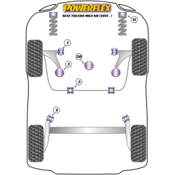 POWERFLEX FOR VOLKSWAGEN POLO MODELS , POLO MK5 6R/6C (2009