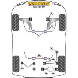 POWERFLEX POUR VOLKSWAGEN TOURAN MODELS , TOURAN (2017 - ) ,