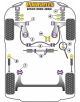 SILENTBLOCK SUPERIOR TRASERO AMORTIGUADOR Nº8 PARA VAG