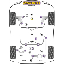 POWERFLEX FOR VOLKSWAGEN TOURAN MODELS , TOURAN (2017 - ) ,