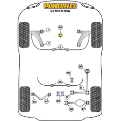 POWERFLEX FOR VOLKSWAGEN TOURAN MODELS , TOURAN (2017 - ) ,