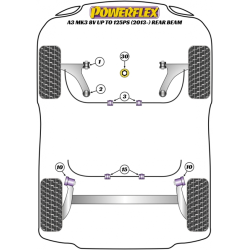 POWERFLEX FOR VOLKSWAGEN TOURAN MODELS , TOURAN (2017 - ) ,