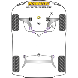 POWERFLEX FOR VOLKSWAGEN TOURAN MODELS , TOURAN (2017 - ) ,