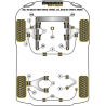 POWERFLEX POUR AUDI 80, 90 QUATTRO INC AVANT (1992-1996), S2