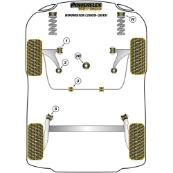 POWERFLEX FOR VOLKSWAGEN UP! (2011 -)