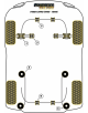 POWERFLEX ESTABILIZADORA DEL.22MM Nº3