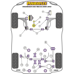 POWERFLEX FOR VOLKSWAGEN TOURAN MODELS , TOURAN 1T (2003-) ,