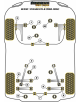 POWERFLEX FOR NISSAN SUNNY/PULSAR GTIR