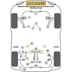 POWERFLEX POUR SUBARU LEGACY MODELS , LEGACY BM & BR (2009 -