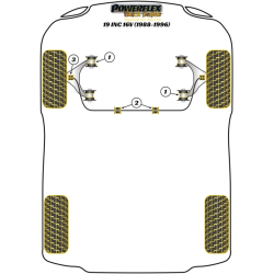 POWERFLEX FOR RENAULT TWINGO , TWINGO II (2007-2014) ,