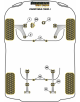 POWERFLEX POUR VOLKSWAGEN TOURAN MODELS , TOURAN 1T (2003-)