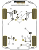 POWERFLEX FOR VOLKSWAGEN TOURAN MODELS , TOURAN 1T (2003-) ,