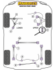 POWERFLEX TIRANTE POST. AL CHASIS Nº7 PARA VAUXHALL / OPEL