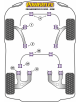 POWERFLEX POUR VOLKSWAGEN TRANSPORTER MODELS , T6 TRANSPORTE