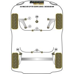 POWERFLEX POUR VOLKSWAGEN TOURAN MODELS , TOURAN (2017 - ) ,