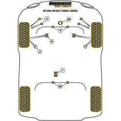 POWERFLEX POUR VOLKSWAGEN PASSAT MODELS , PASSAT B5 (1996 -