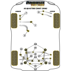POWERFLEX FOR VOLKSWAGEN PASSAT MODELS , PASSAT B5 (1996 - 2