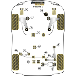 POWERFLEX FOR VOLKSWAGEN POLO MODELS , POLO MK5 6R/6C (2009