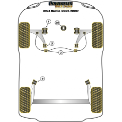 POWERFLEX FOR VOLKSWAGEN POLO MODELS , POLO MK5 6R/6C (2009