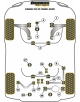 POWERFLEX POUR VOLKSWAGEN PASSAT MODELS , PASSAT CC 35 (2008