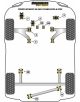 SILENTBLOCK TRASERO DE LA CAJA DE CAMBIO Nº2 PARA TOYOTA