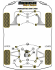 POWERFLEX DEL. CAJA DE DIRECCIÓN Nº4 PARA PORSCHE