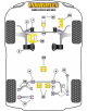 SILENTBLOCK SOPORTE MOTOR DEL. SUPERIOR DERECHO Nº25