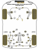 SOPORTE CAJA DE DIRECCIÓN Nº4 PARA SUBARU