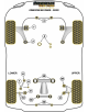 SOPORTE CAJA DE DIRECCIÓN Nº4 PARA SUBARU