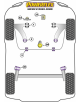 SILENTBLOCK SUPERIOR DERECHO SOPORTE MOTOR Nº21 PARA RENAULT