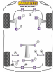 POWERFLEX DEL. DIFERENCIAL POST. Nº15 PARA SUBARU