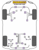 POWERFLEX DEL. DIFERENCIAL POST. Nº15 PARA SUBARU