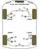 POWERFLEX POUR JAGUAR (DAIMLER) XK, XKR - X150 (2006-)