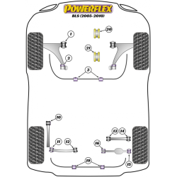 POWERFLEX FOR VAUXHALL / OPEL ZAFIRA MODELS , ZAFIRA B (2005