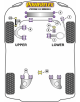 SILENTBLOCK INF. DEL TCA Nº1 PARA VOLKSWAGEN