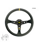 OMP CORSICA BLACK SMOOTH LEATHER STEERING WHEEL