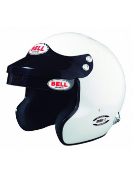 HELMET BELL MAG 1 HANS WHITE FIA 8859-2015
