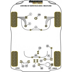 POWERFLEX FOR VOLKSWAGEN TOURAN MODELS , TOURAN (2017 - ) ,