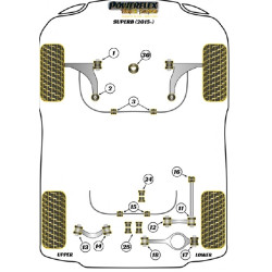 POWERFLEX POUR VOLKSWAGEN TOURAN MODELS , TOURAN (2017 - ) ,