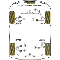 POWERFLEX POUR JAGUAR (DAIMLER) XK, XKR - X150 (2006-)