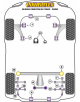 POWERFLEX CUBO/PUNTONI ANT. Nº7 PARA SUBARU