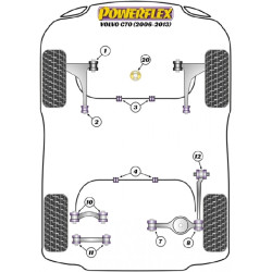 POWERFLEX FOR VOLVO V50 (2004 EN ADELANTE)