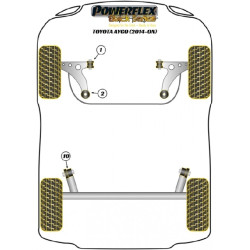 POWERFLEX POUR TOYOTA AYGO (2005 - 2014)