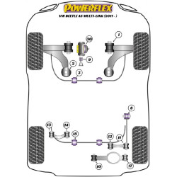 POWERFLEX POUR VOLKSWAGEN VENTO , VENTO (2005 - 2010) ,