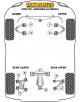 SILENTBLOCK DELANTERO DIFERENCIAL TRASERO Nº7 PARA TVR