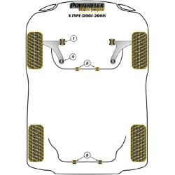 POWERFLEX FOR JAGUAR (DAIMLER) X TYPE (2001-2009)